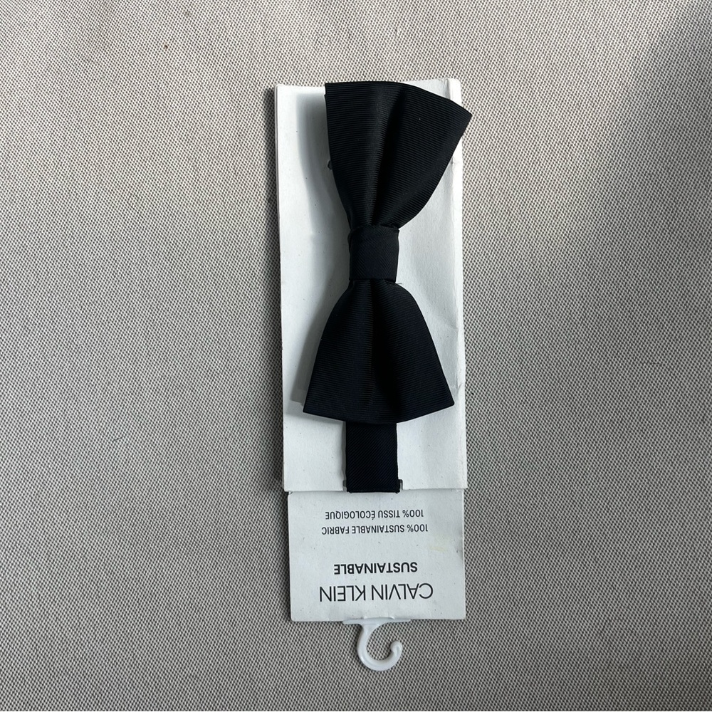 Calvin Klein Black Bow Tie